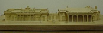 ...the first of a few architectural models I ever attempted, these are all maple in 1/8'' scale and each piece is made by hand!
