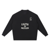 Knitted Round Neck Oversize Sweatshirt