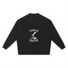 Knitted Round Neck Oversize Sweatshirt