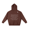 Take Risk oversized Hoodie