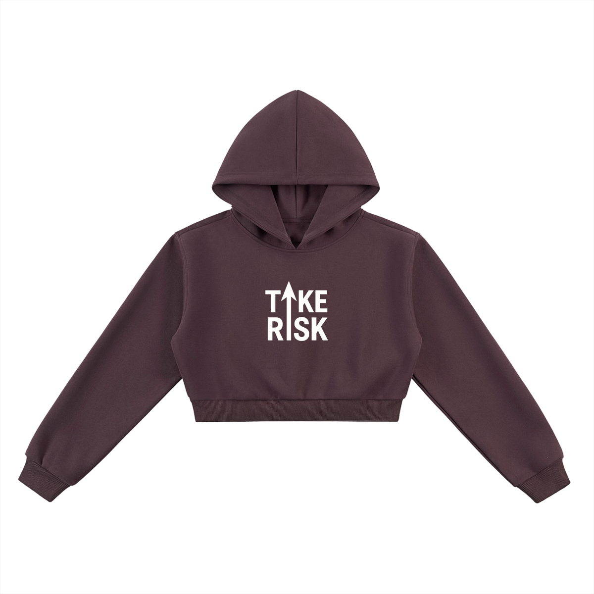 Women's Take Risk Cropped Hoodie