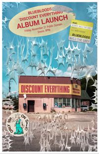 Bluebloods' DISCOUNT EVERYTHING album launch - INGIA as an opener