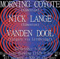 Vanden Dool with Nick Lange and Morning Coyote