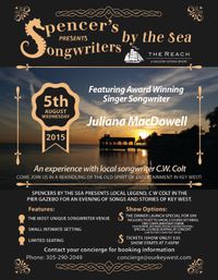 Guest performing at Songwriters by the Sea