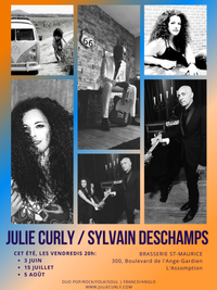 Julie Curly & Sylvain Deschamps @ Brasserie St-Maurice
