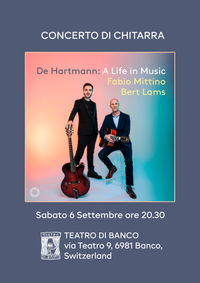 A Life in Music: Fabio Mittino & Bert Lams interpret Thomas de Hartmann