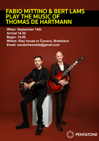 A Life in Music: Fabio Mittino & Bert Lams interpret Thomas de Hartmann