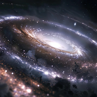dark matter  by Layla Dias