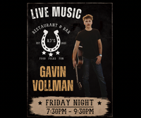 Gavin Vollman at RJ’s