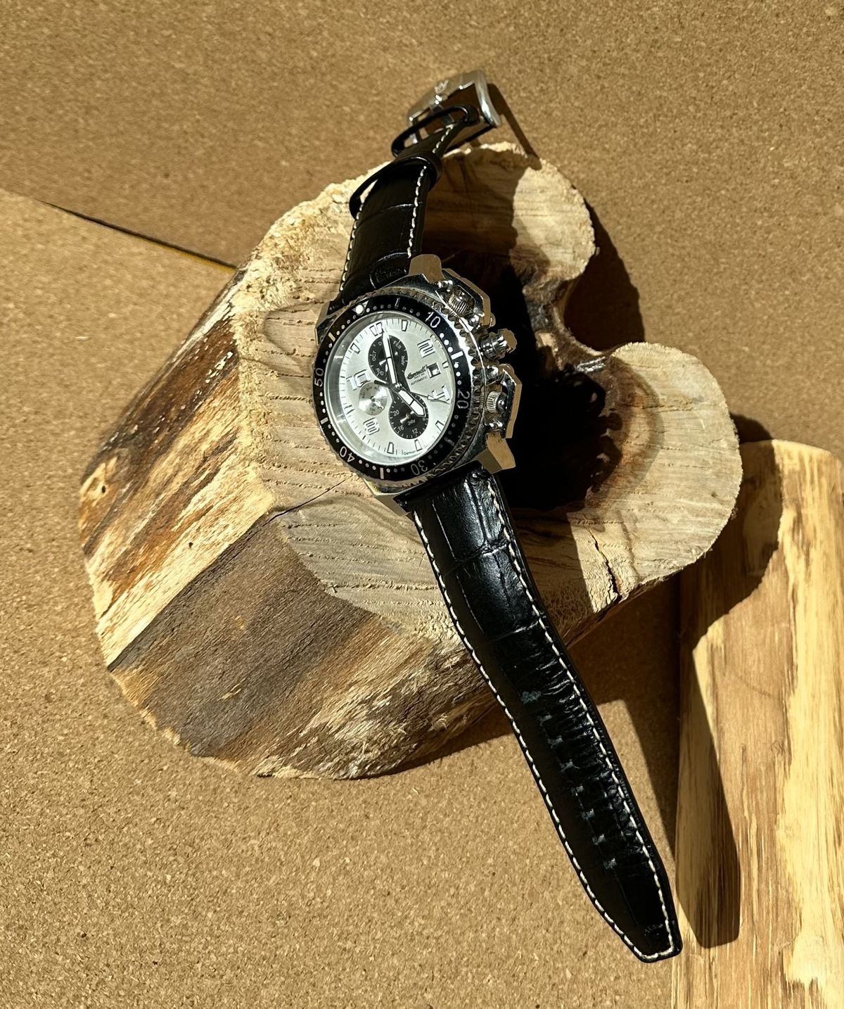 Ingersoll Black Leather Watch Limited Edition