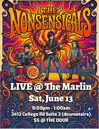 The Nonsensicals Live @ The Marlin!!!!