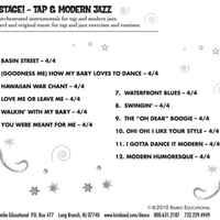 SR904 On Stage! – Tap & Modern Jazz by Kimbo Dance Music