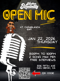 OPEN MIC: RAP/HIP HOP/RNB/ALL GENRES