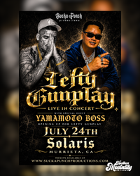 Lefty Gunplay and Yamamoto Boss Live In Concert