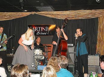 At Martini Blues, HB
