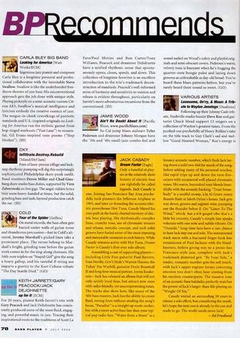 BASS PLAYER MAGAZINE - USA
