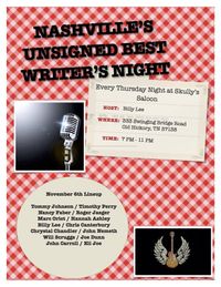 Writer's Round @ Skully's