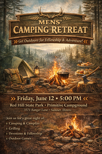 Mens Camping Retreat at Red Hill State Park
