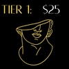 TIER 1: Early release listening party & stickers