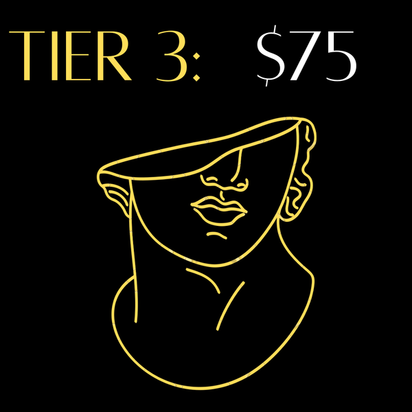TIER 3: Poster & handwritten lyrics + all Tier 2 rewards