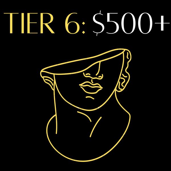 TIER 6: VIP access to the album “vault” + all Tier 5 rewards