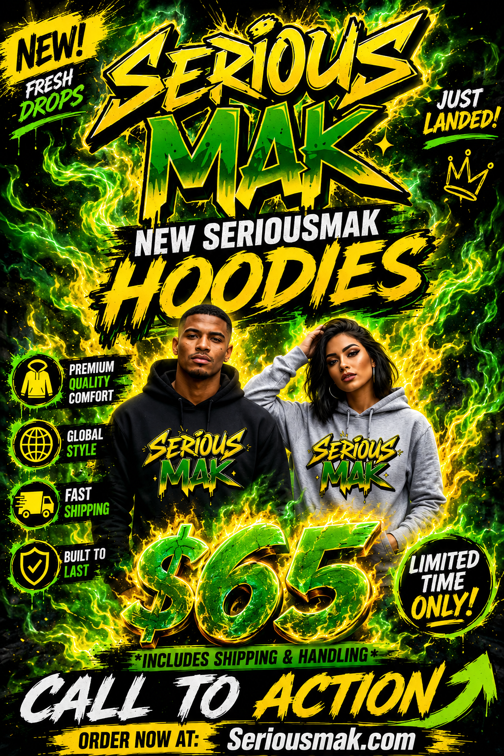 Serious MAK Hoodie