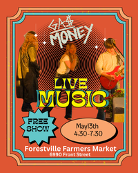 Gas Money Forestville farmers market