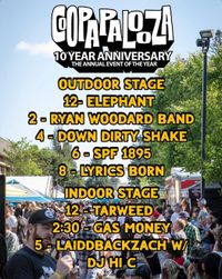 Gas Money Live At Coopapalooza 10 Year Anniversary