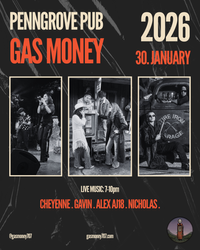 Gas Money Live at Penngrove Pub