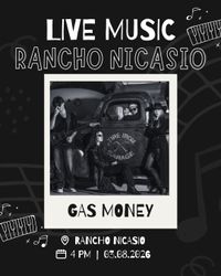 Gas Money Live at Rancho Nicasio