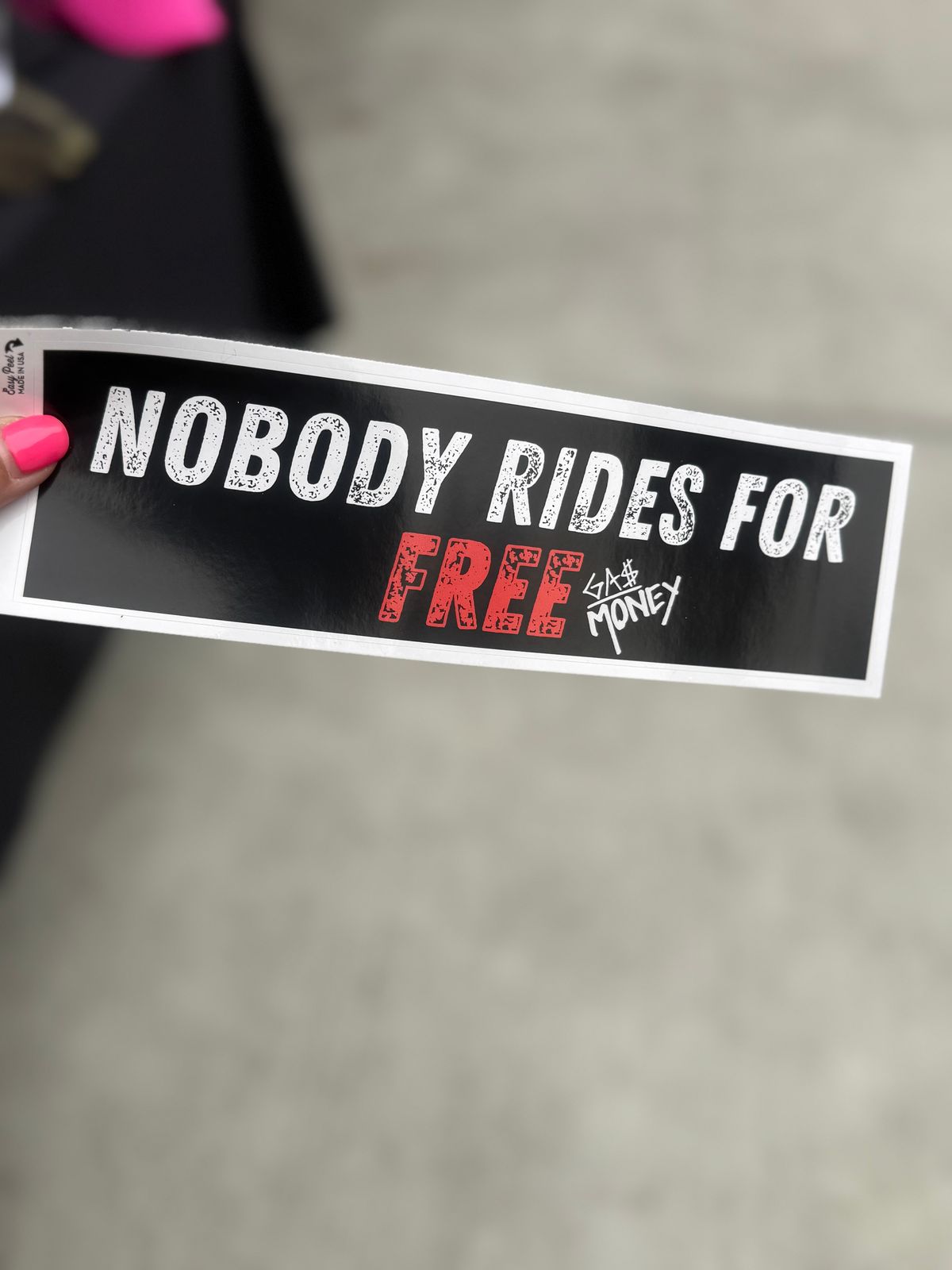 Album bumper sticker