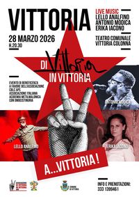 Antonio Modica Live in Teatro - con Lello Analfino "Di Vittoria in Vittoria"
