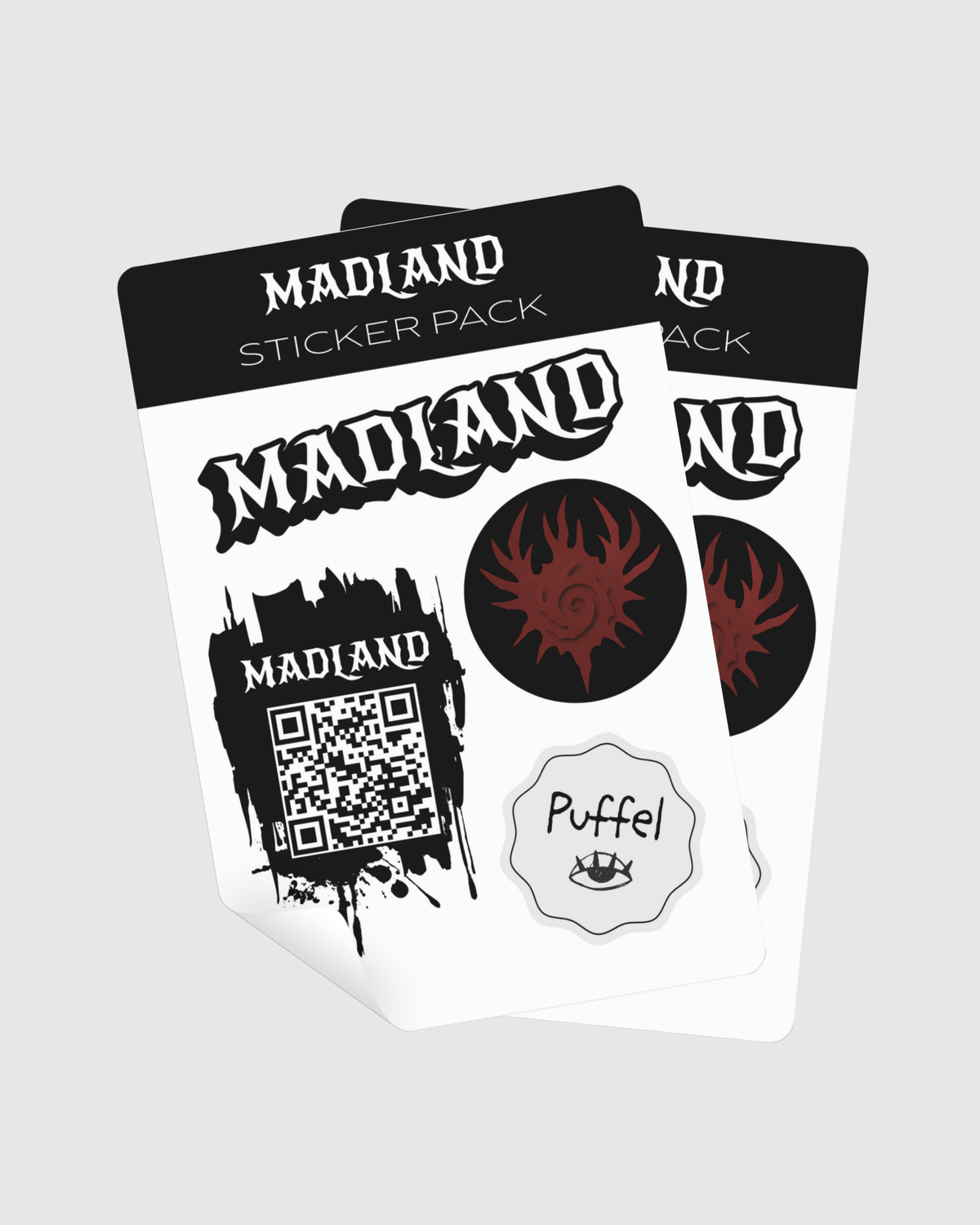 MADLAND Debut Sticker Pack