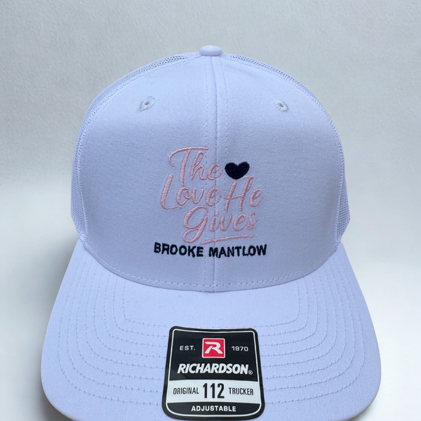 The Love He Gives Trucker Hat