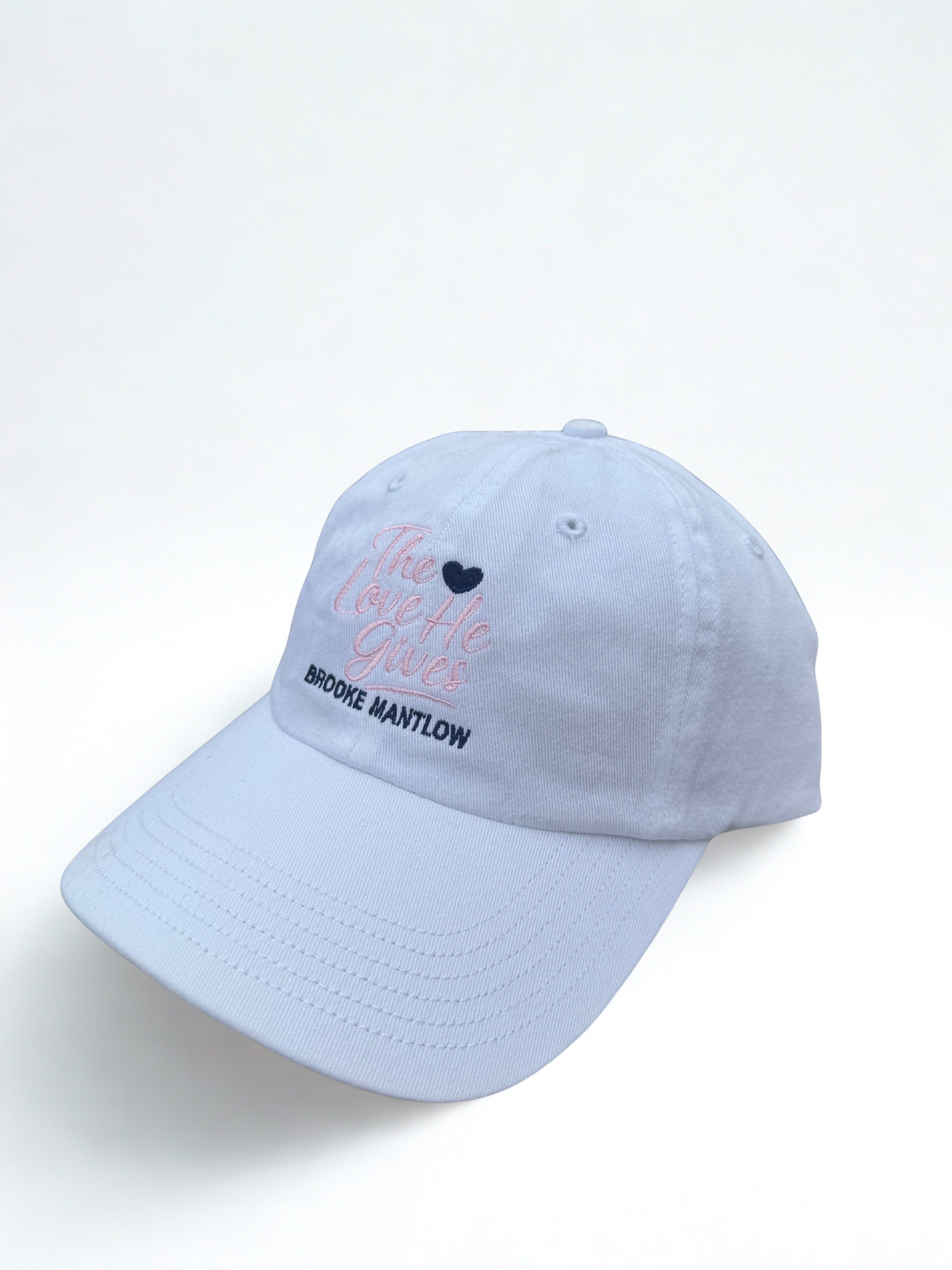 The Love He Gives Dad Hat