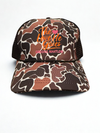 The Love He Gives Camo Trucker Hat