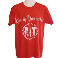 AIT t-shirt with text and large logo - round neck - 2 colour options