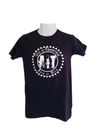 AIT  "Born To Rock" Thunderbolt design t-shirt - round neck - black and white