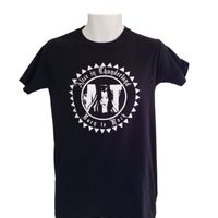 AIT  "Born To Rock" Thunderbolt design t-shirt - round neck - black and white