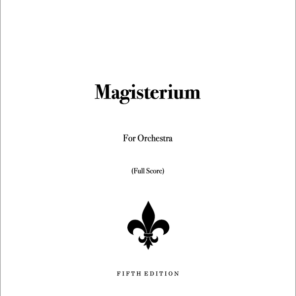 Magisterium Full Score
