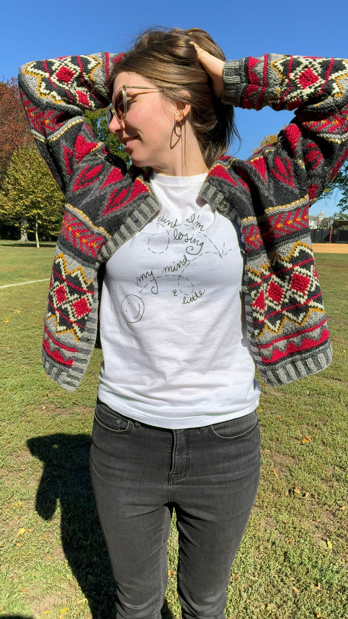 'Losing My Mind' Long Sleeve Tee