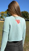 'Maybe We Could Not' Cropped Fleece