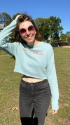 'Maybe We Could Not' Cropped Fleece