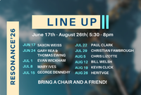 Resonance 2026 Summer Concert series