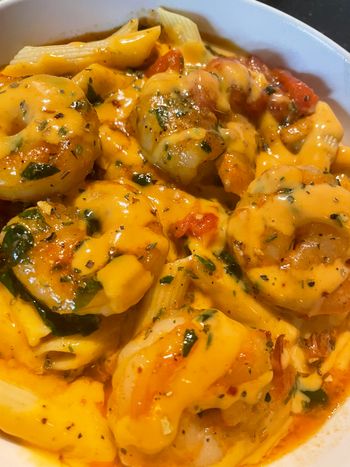 Brunch All Day Cafe Cajun Shrimp Pasta
