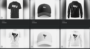 $20.00 Hats  $20.00 Shirts  $45.00 Hoodies