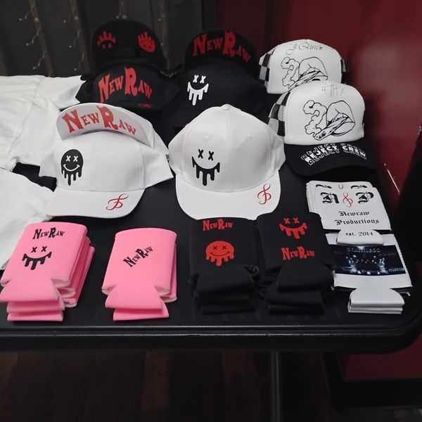 Koozies $5 Hats $25