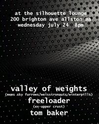 Tom Baker Double Down, Freeloader, Valley of Weights