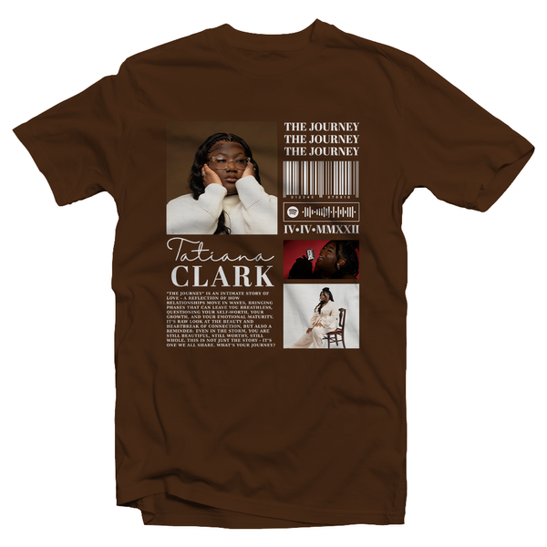 "The Journey" T- Shirts ( Brown)
