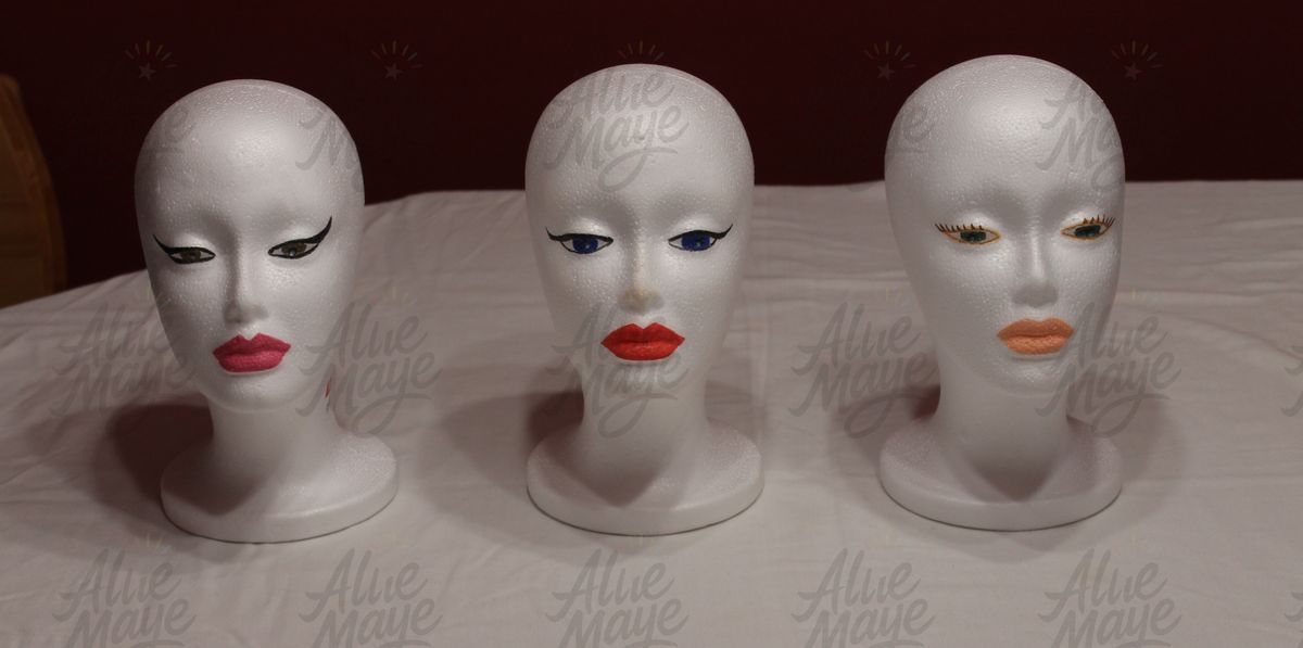 Foam Head Mask Stand